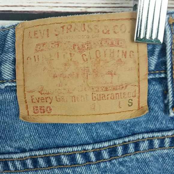 Vtg Levis 550 12s/29" Relaxed High Rise Mom Jeans - Picture 7 of 8